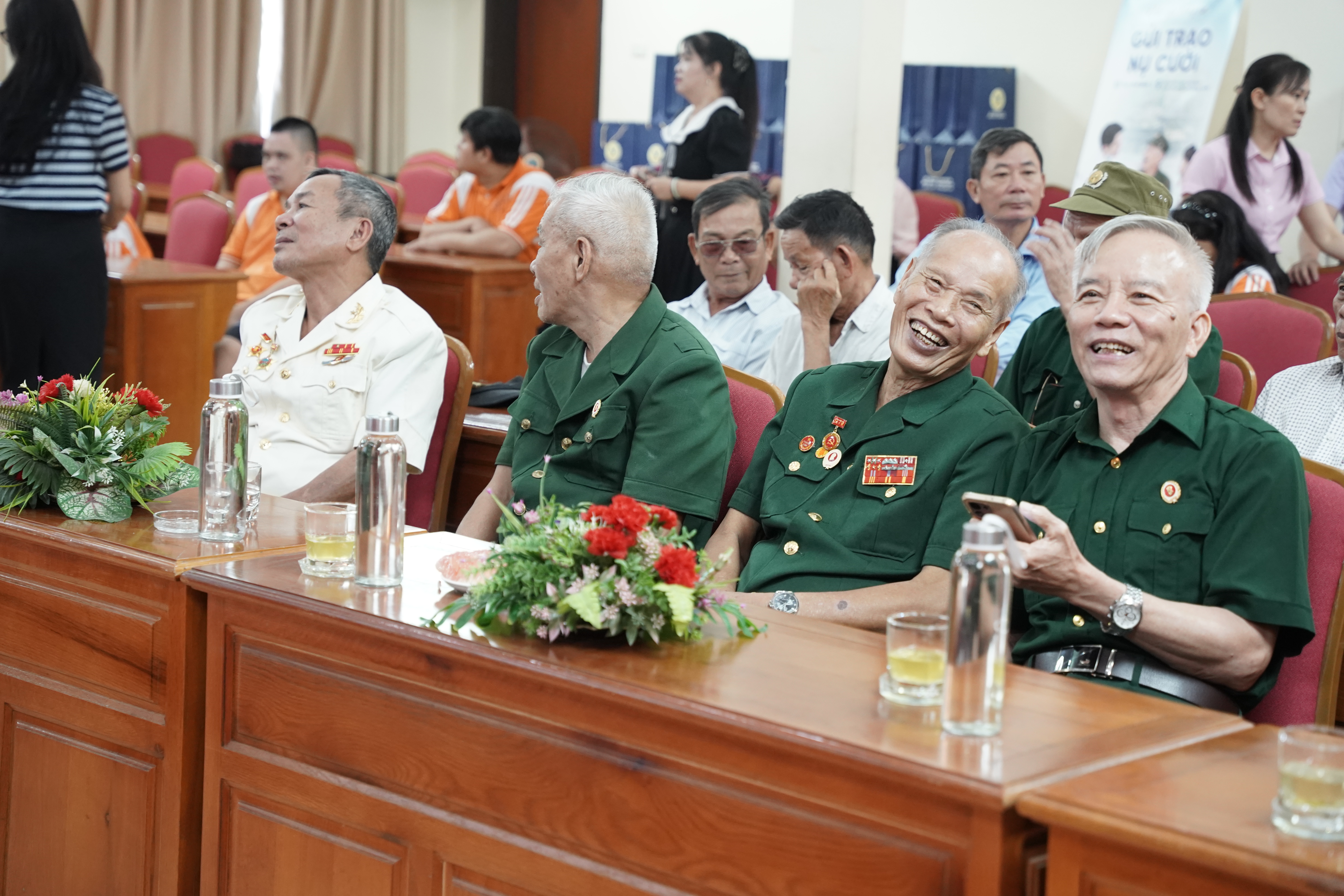 Giao lưu cùng Cựu Chiến binh Làng Hữu nghị Việt Nam